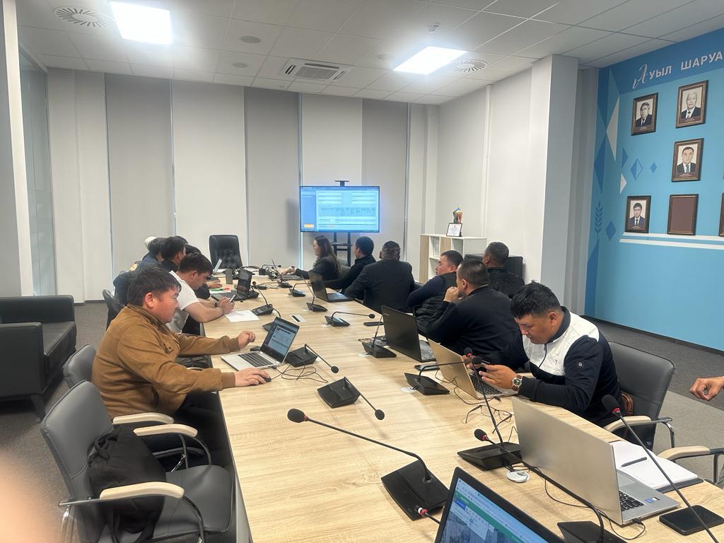 АШМ мамандары Түркістан облысының фермерлерін СБМАЖ-да жұмыс істеуді үйретті