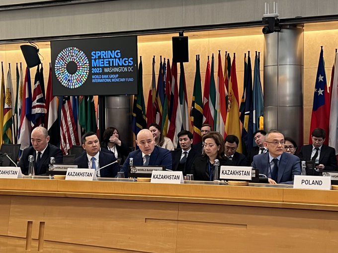 Қазақстандық делегацияның Дүниежүзілік банк пен Халықаралық валюта қорының көктемгі сессиясына қатысуы туралы