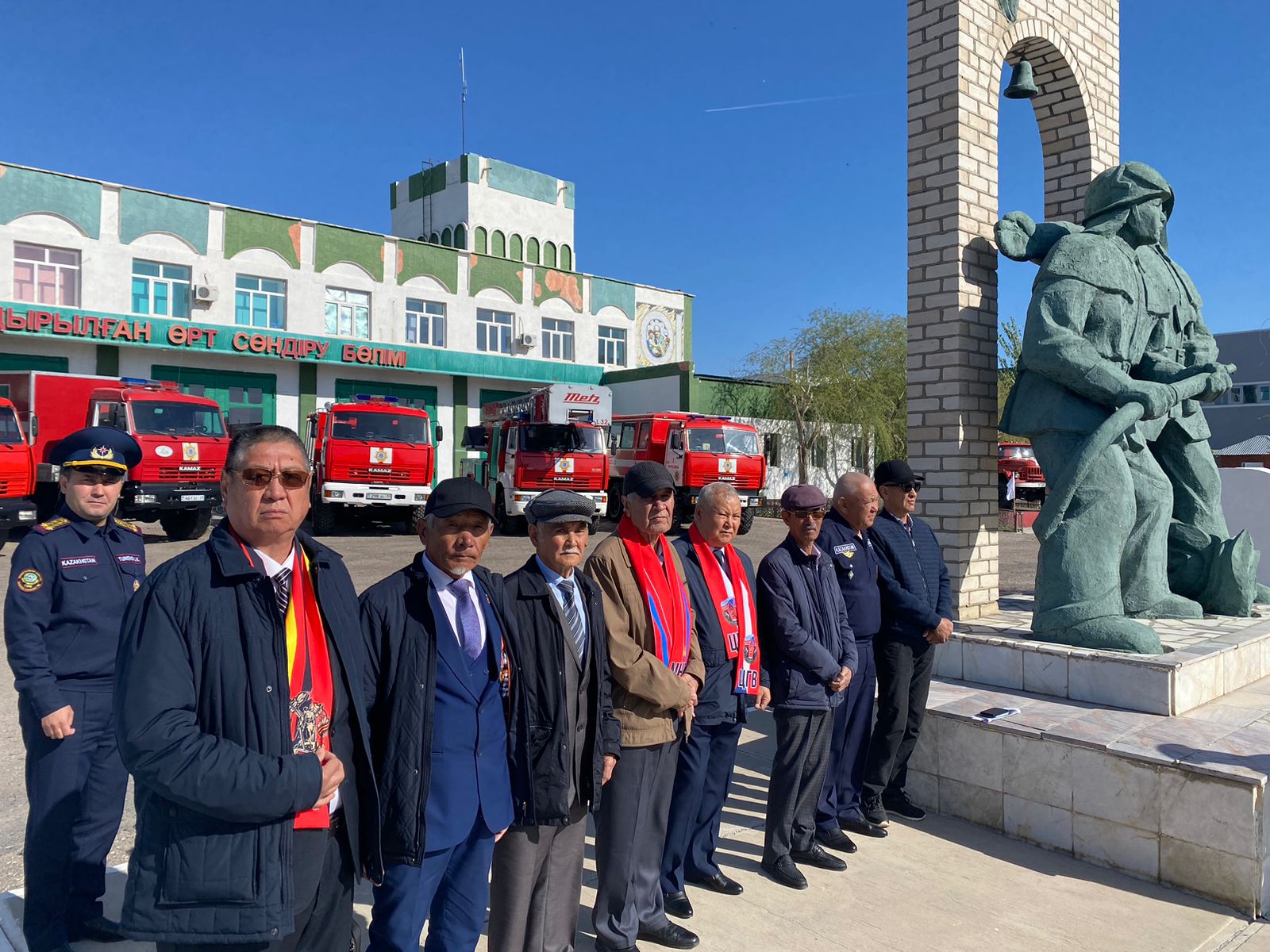 Қызылорда өңірінде өрт сөндіру-құтқару спортынан жарыс өткізілуде