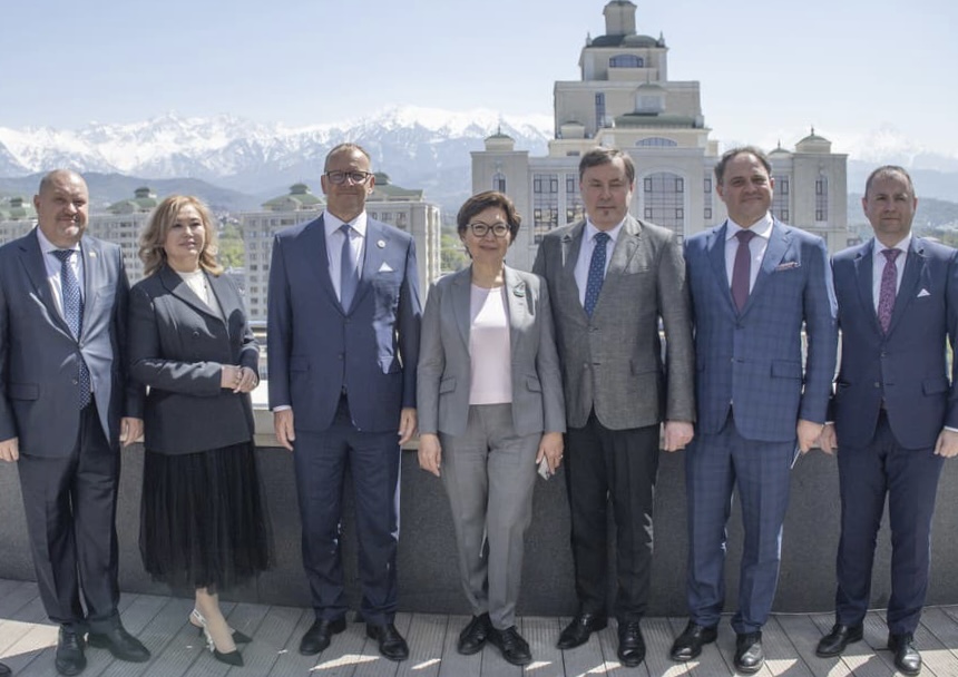 С участием Спикера Парламента Словакии открылось Почётное консульство СР в Алматы