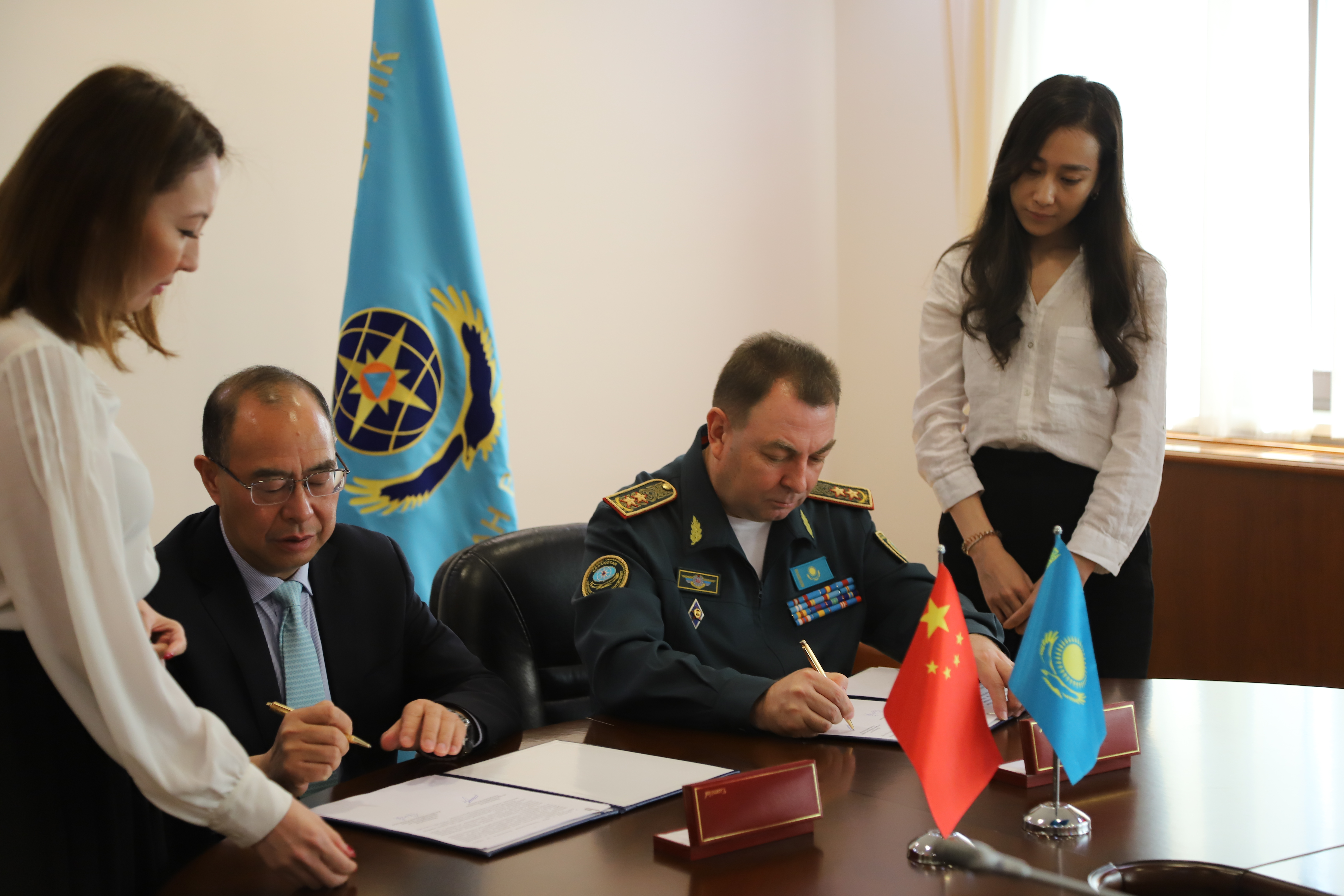 ТЖМ-де Қытай Халық Республикасы ТЖМ делегациясымен кездесу өтті