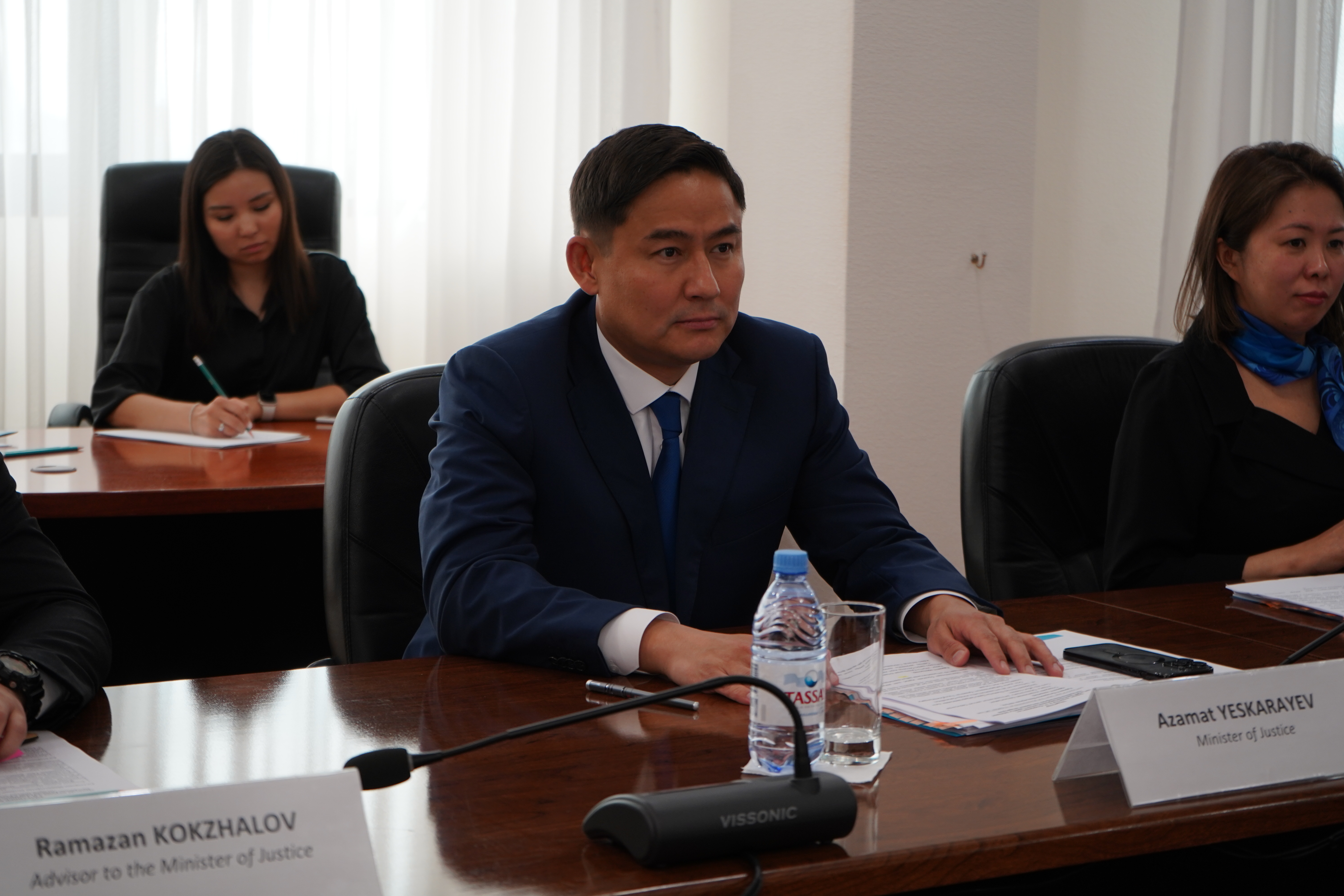 Әділет министрі Қазақстандағы БҰҰ Даму Бағдарламасының Тұрақты өкілімен кездесті