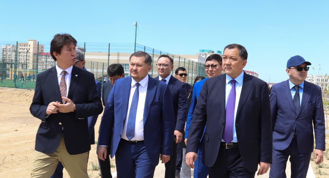 The opening of the Yessenov student dormitory for 500 seats took place in Aktau