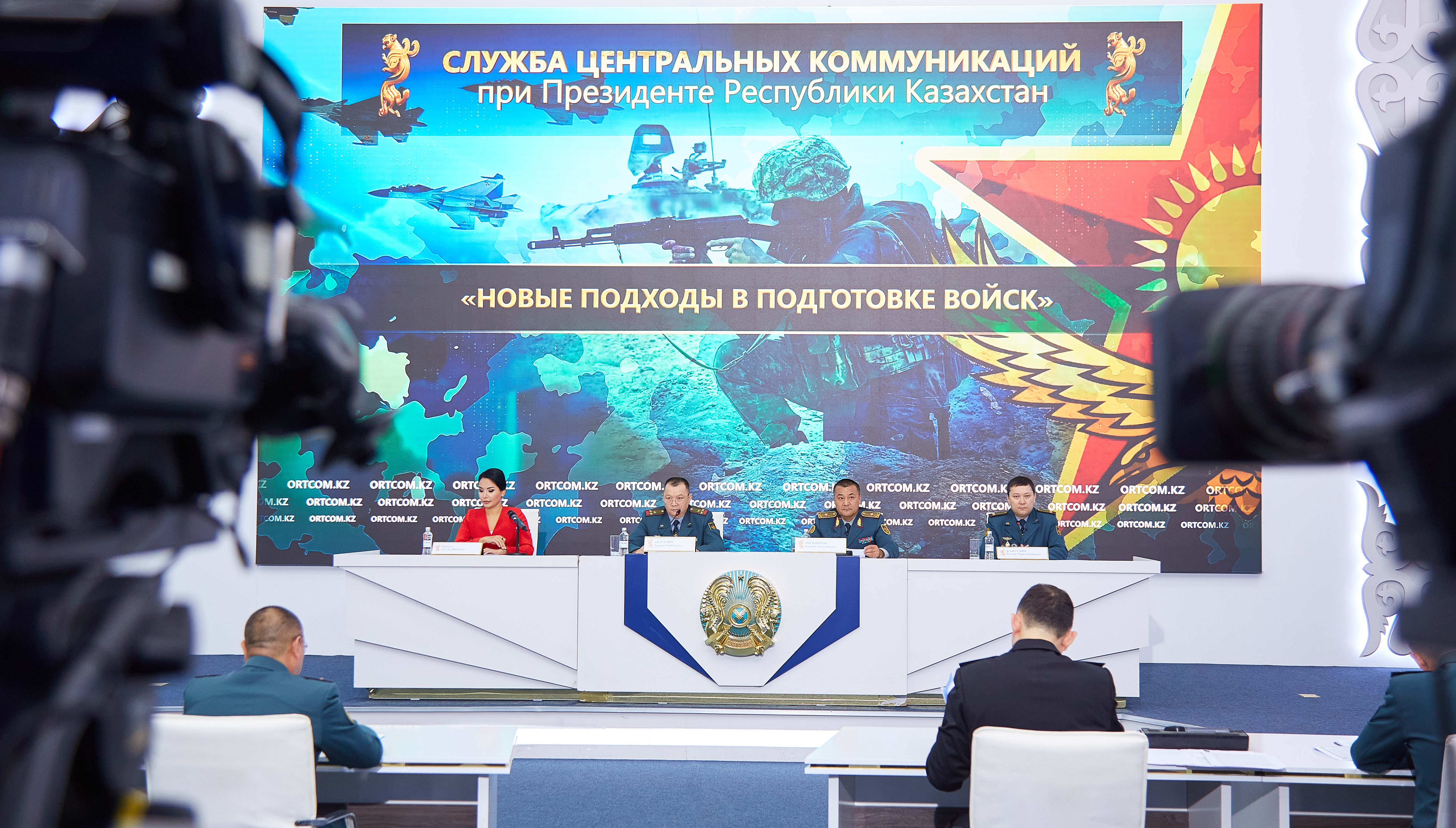 Орталық коммуникациялар қызметінде Қорғаныс министрлігінің брифингі өтті