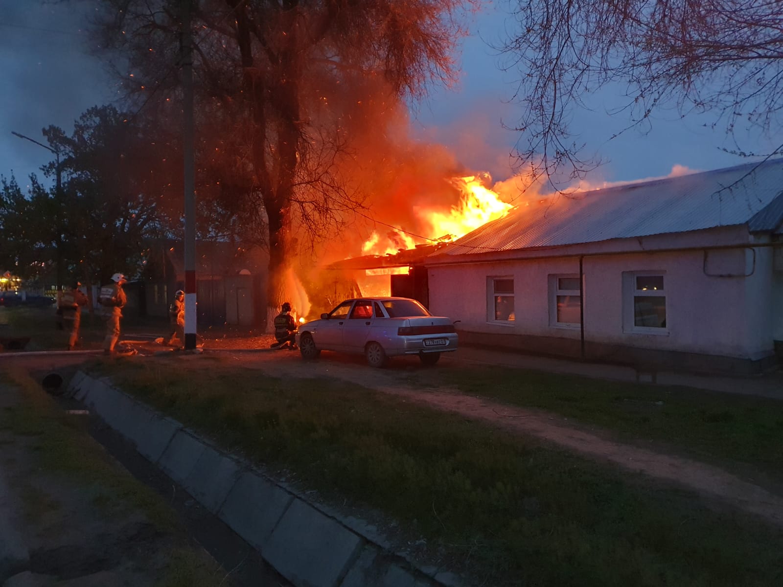 Жеке сектордағы өрт