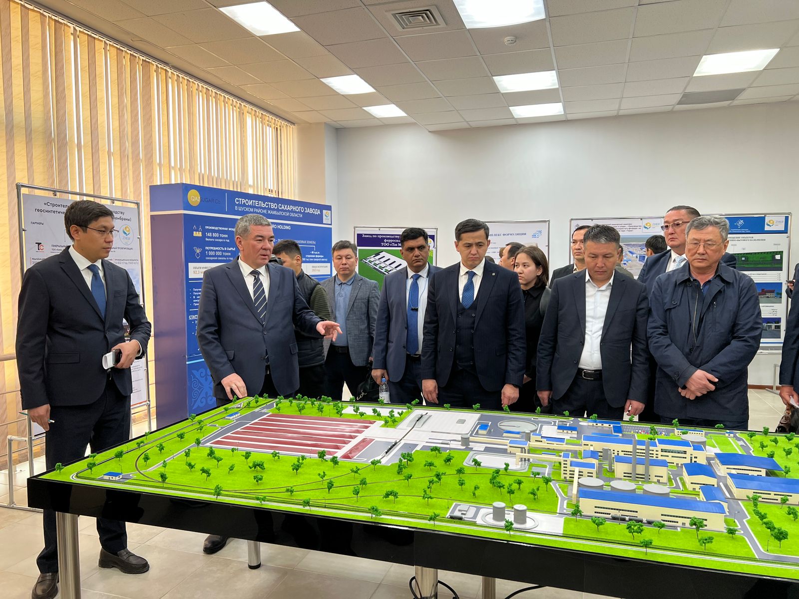 Презентован потенциал специальной экономической зоны «Химический парк Тараз» в Шуском районе