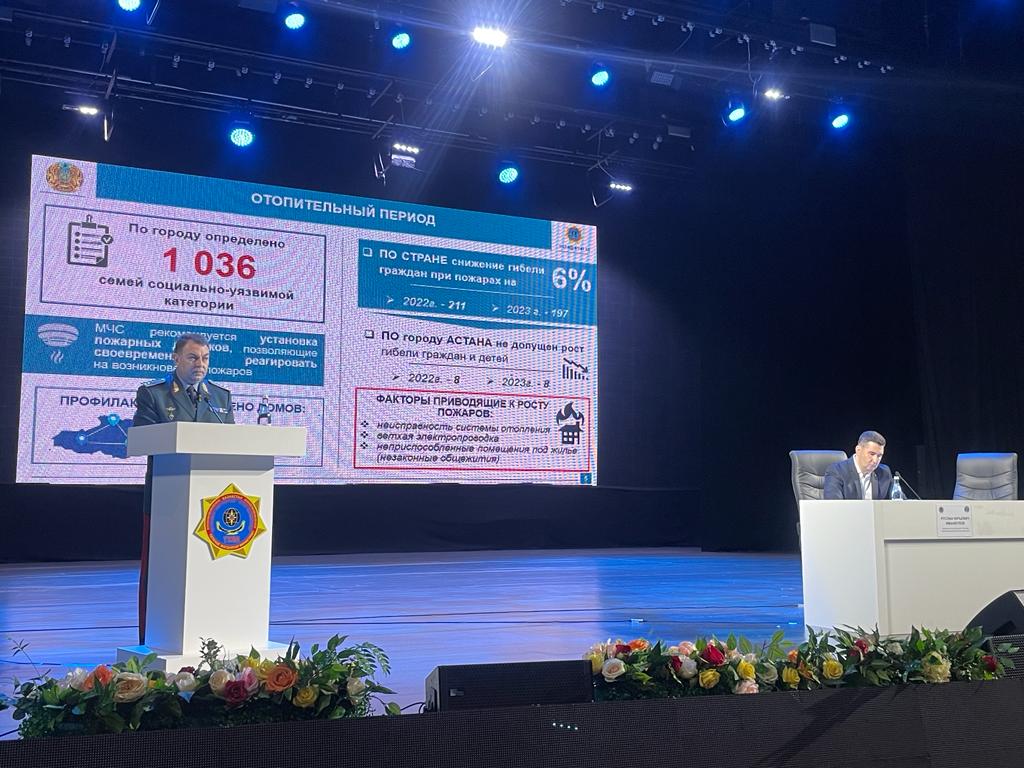 Юрий Ильин елордада тағы екі өрт сөндіру бөлімшесінің салынып жатқанын айтты