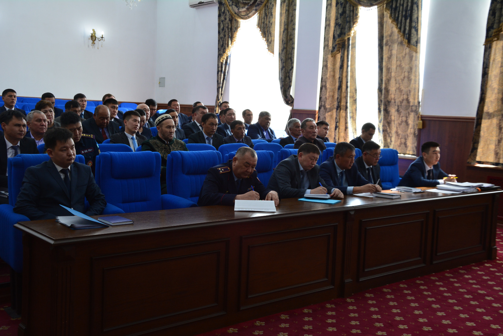 A MEETING OF THE ANTI-TERRORIST COMMISSION WAS HELD