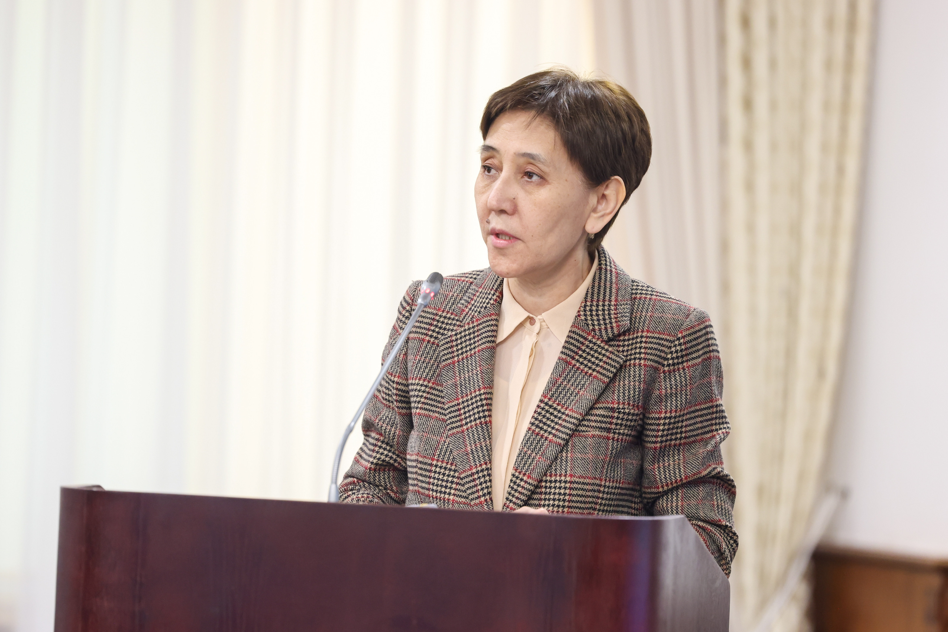Т. Дуйсенова проинформировала о реализации поручений Главы государства
