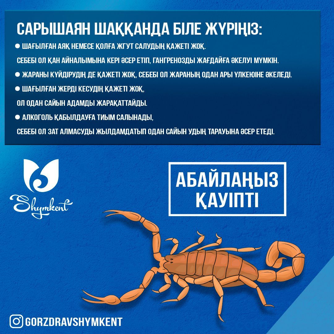 САРЫШАЯН УЛЫ ЖӘНДІК, САҚ БОЛЫҢЫЗДАР!