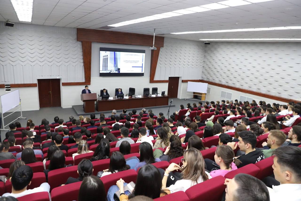 МҚІА Төрағасы С.Сейфуллин атындағы  Қазақ агротехникалық университеті студенттерімен кездесті