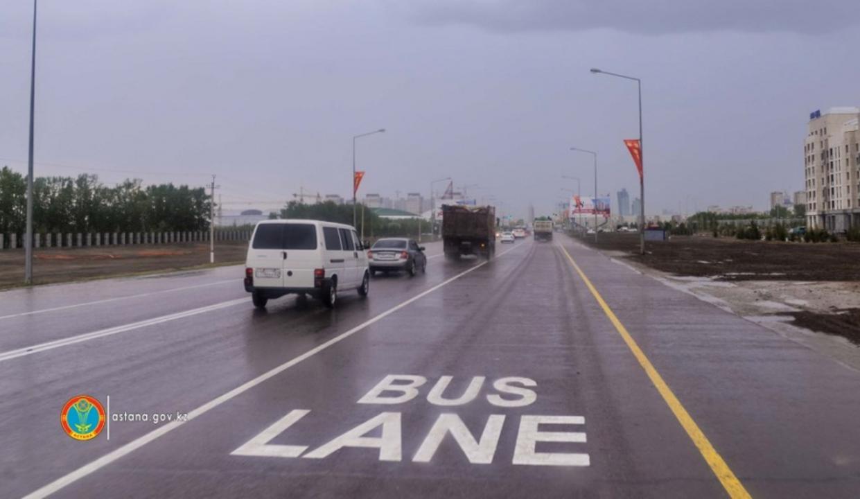 Движение по автобусным полосам для автомобилистов: в Астане стартовало онлайн-голосование