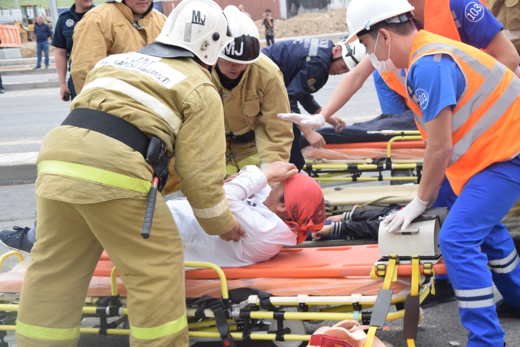 Шымкентте жалпықалалық сейсможаттығу өткізілді