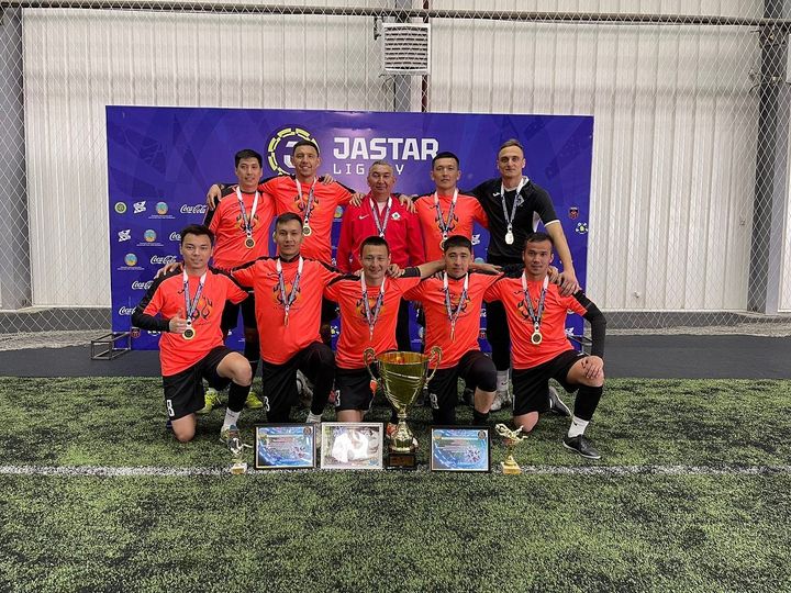 Любительская футбольная команда «Ертіс ауданы» стала обладателем кубка «Ансат»