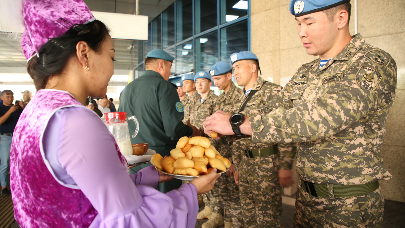 Миротворцы Вооруженных сил Казахстана выполнили миссию в Ливане