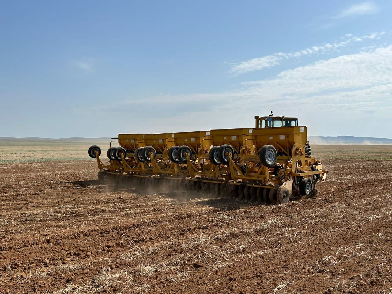 Ұлытау облысында егістік науқаны басталды