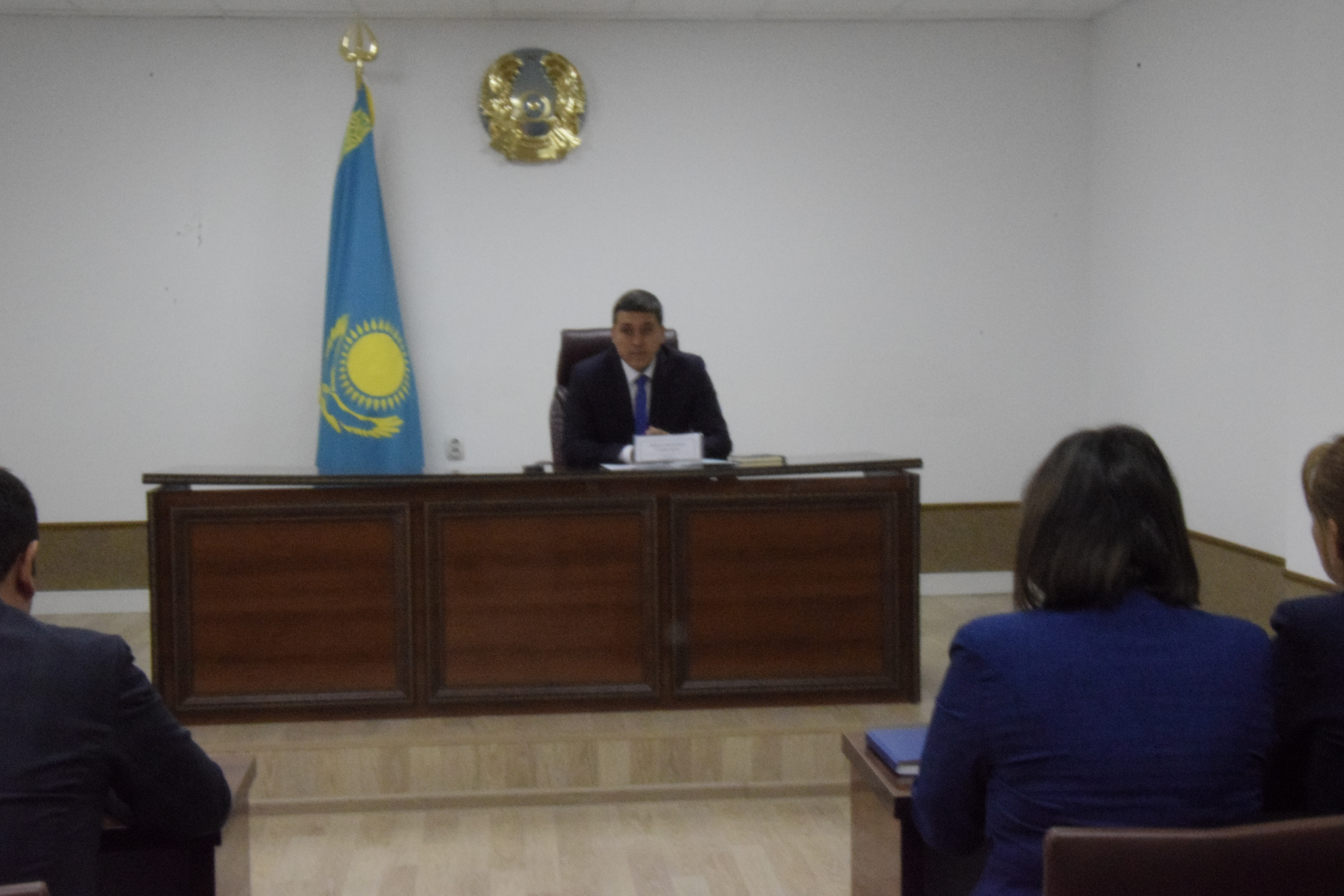 Заместителем руководителя Департамента, уполномоченным по этике Бейсен Б.С. был проведен «День открытых дверей».