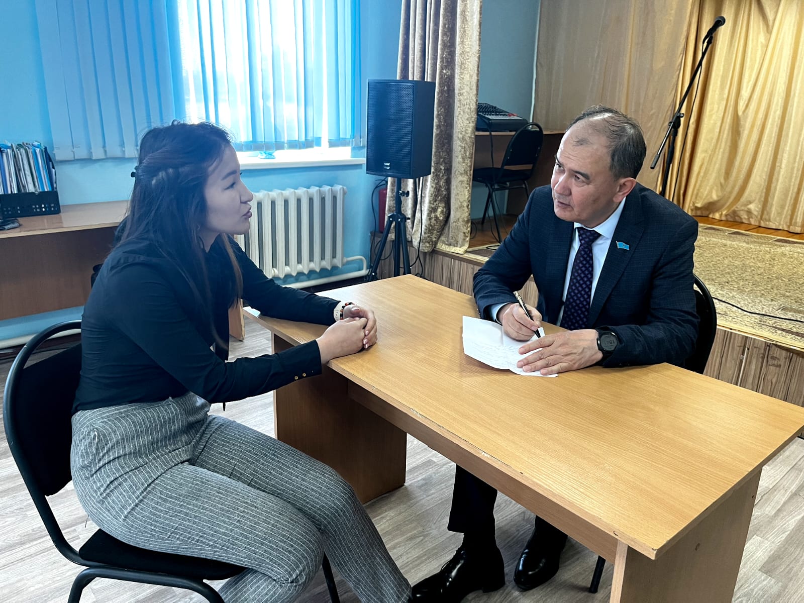 Прием граждан в сёлах Богдановка и Аккудык