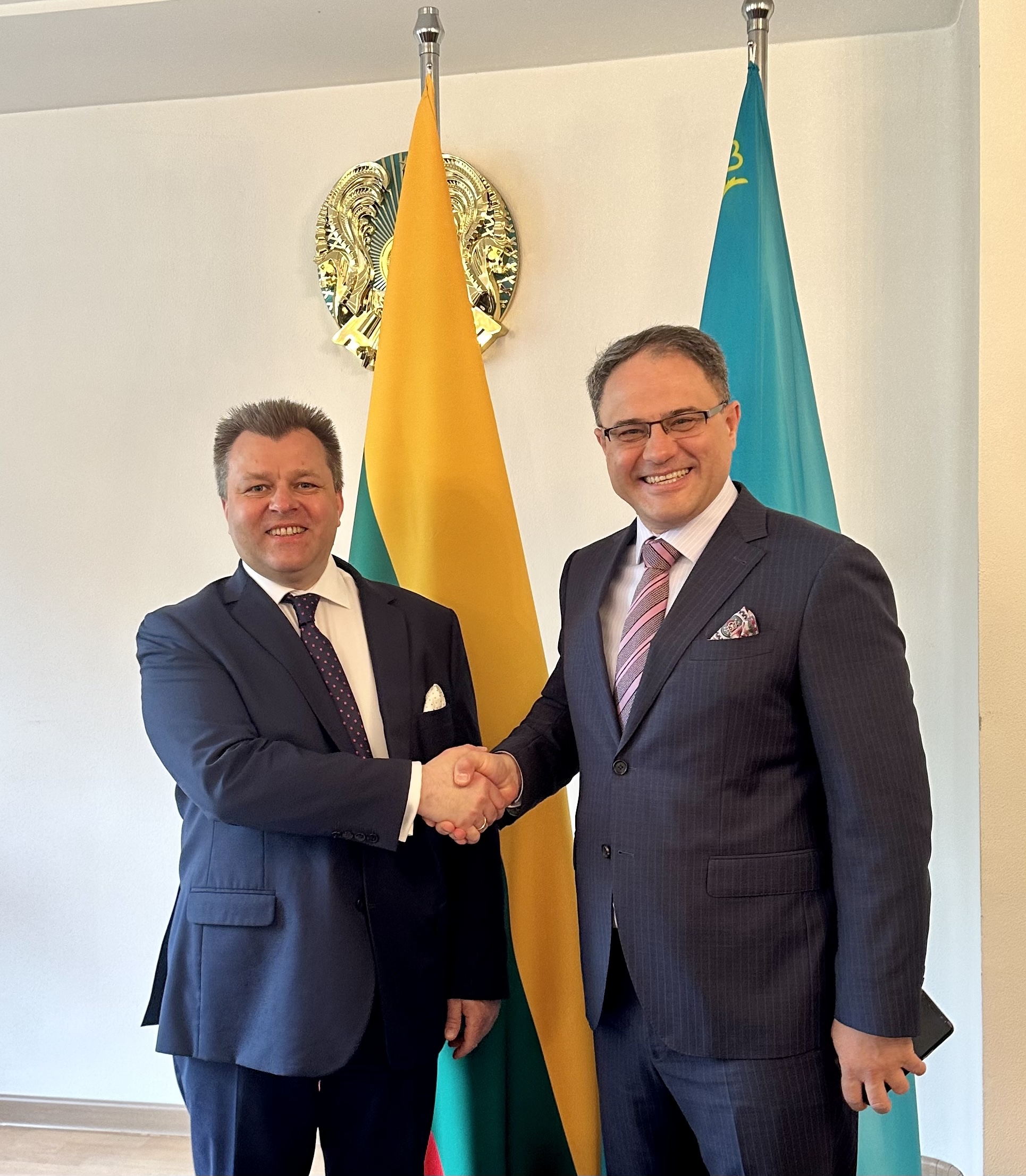 Казахстан и Литва подтверждают курс на дальнейшее развитие сотрудничества