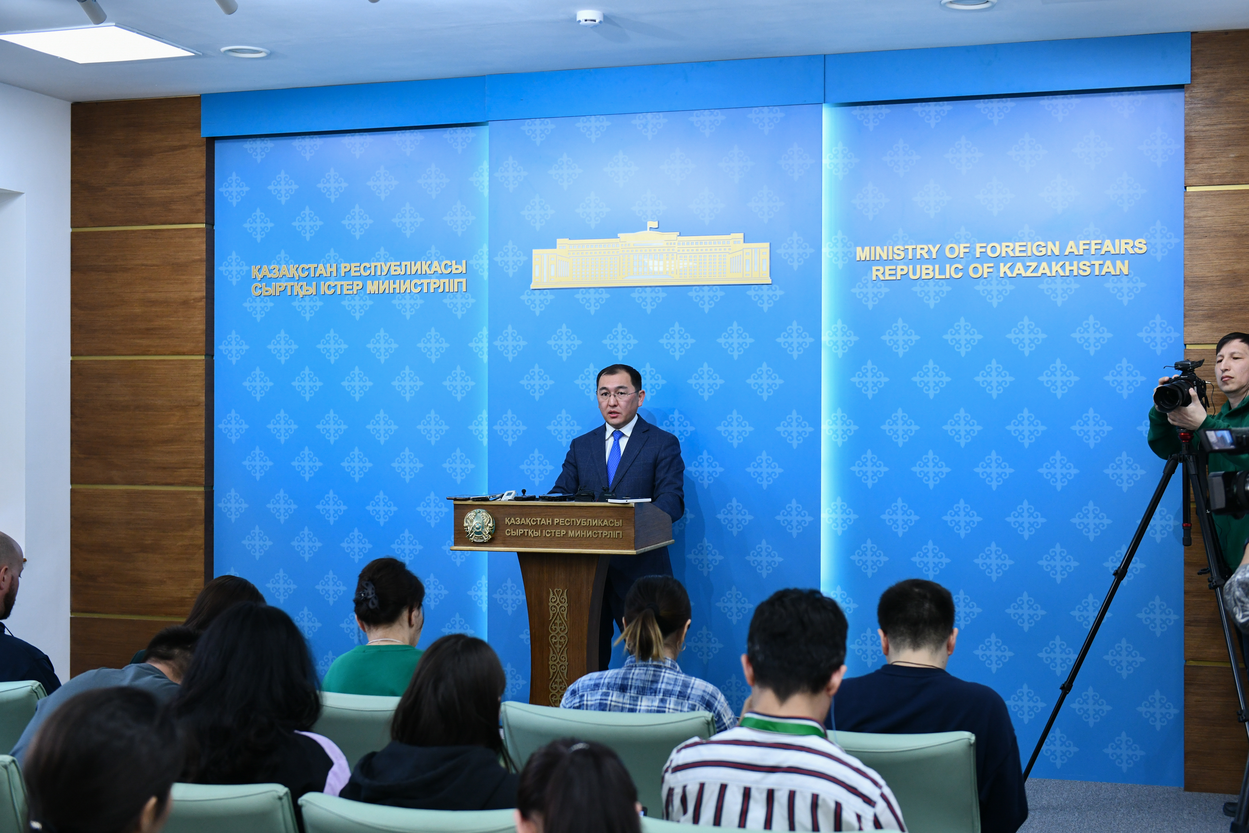 Брифинг официального представителя МИД Казахстана А.С. Смадиярова, Астана, 2 мая 2023 года
