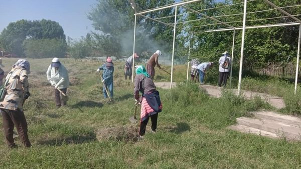 ТҮРКІСТАН: ЖЕТІСАЙДА «ЫНТЫМАҚ – ДОСТЫҚ КЕПІЛІ» АТТЫ ТАЗАЛЫҚ АКЦИЯСЫ ҰЙЫМДАСТЫРЫЛДЫ