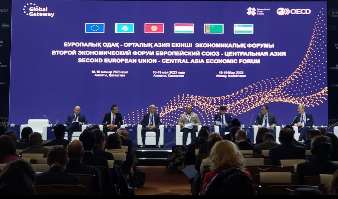 Алматыда Еуропалық Одақ-Орталық Азия 2-ші экономикалық форумы басталды