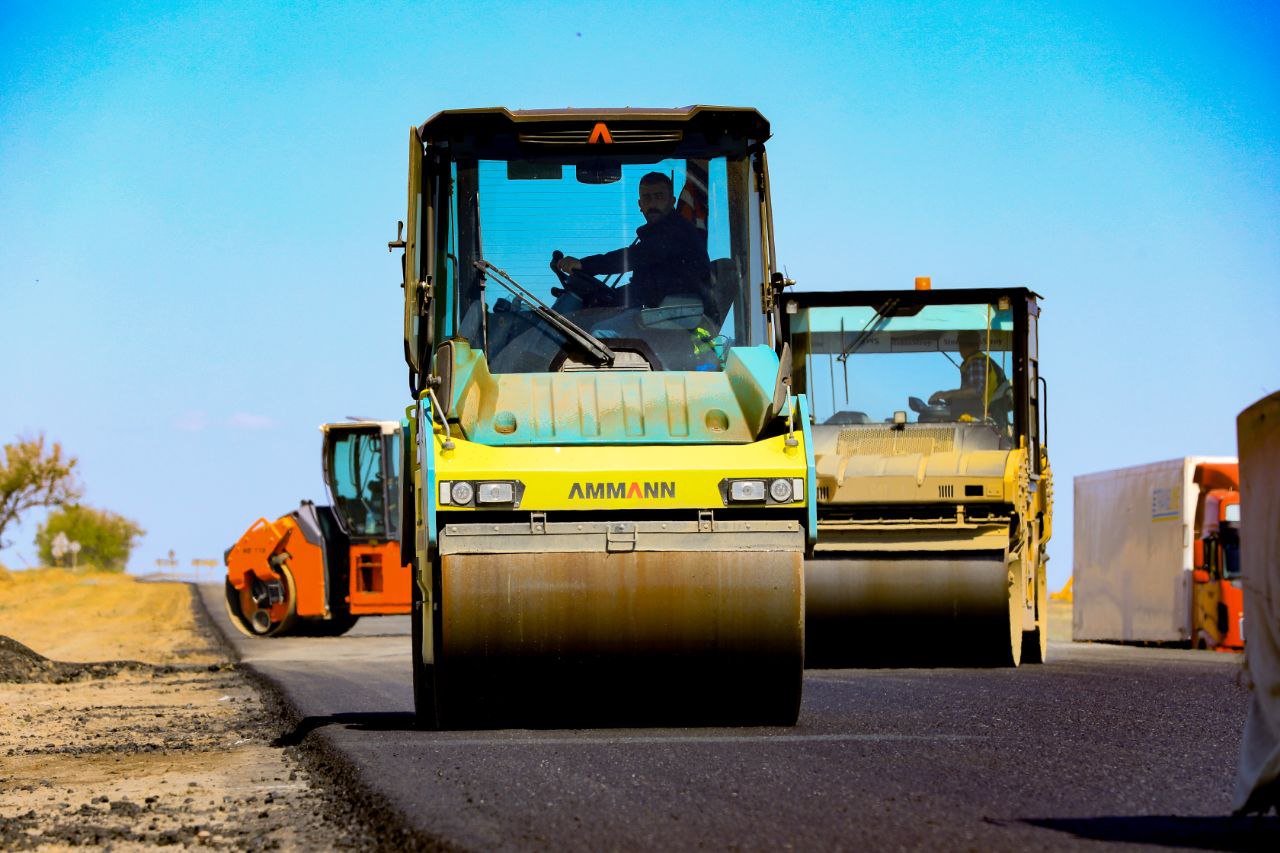 «Ақтөбе-Қандыағаш» тас жолының құрылыс жұмыстары қарқынды жүруде