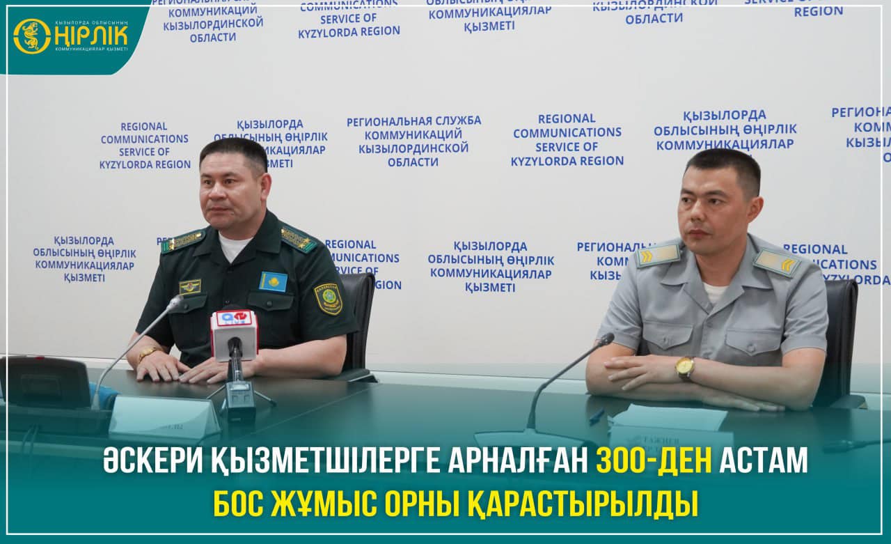 РАССМАТРИВАЕТСЯ БОЛЕЕ 300 ВАКАНСИЙ ДЛЯ ВОЕННОСЛУЖАЩИХ