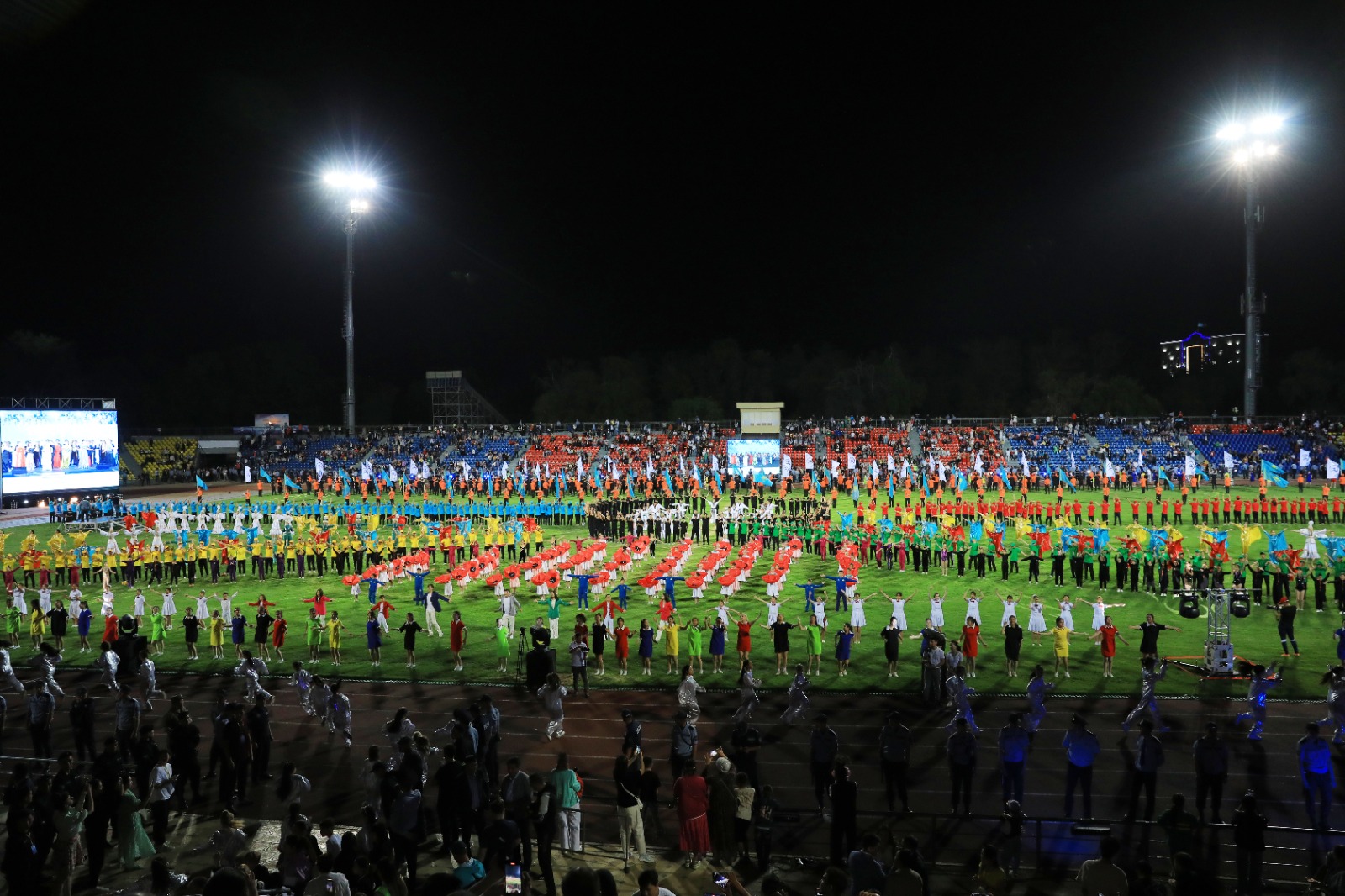 Таразда ҚР VI Жазғы Cпартакиадасының салтанатты ашылуы өтті