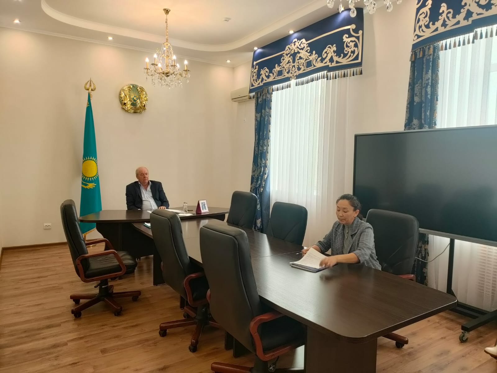 19 мая 2023 года состоялось заседание Общественного совета города Костанай