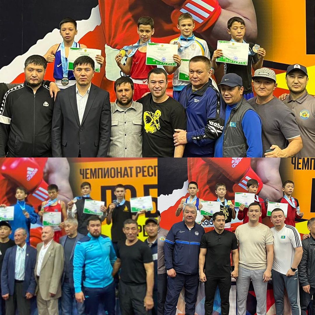 Юные акмолинцы завоевали медали на чемпионате Казахстана по боксу