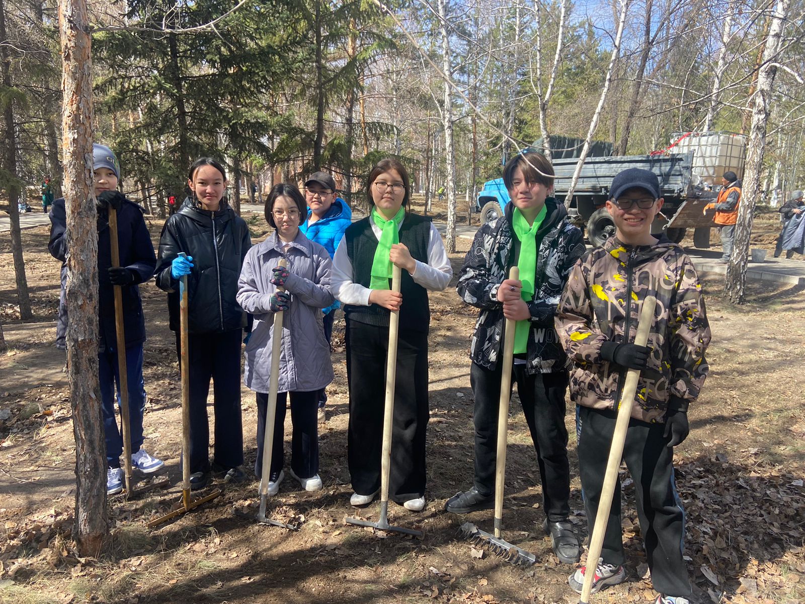 Павлодарские школьники за чистоту окружающей среды