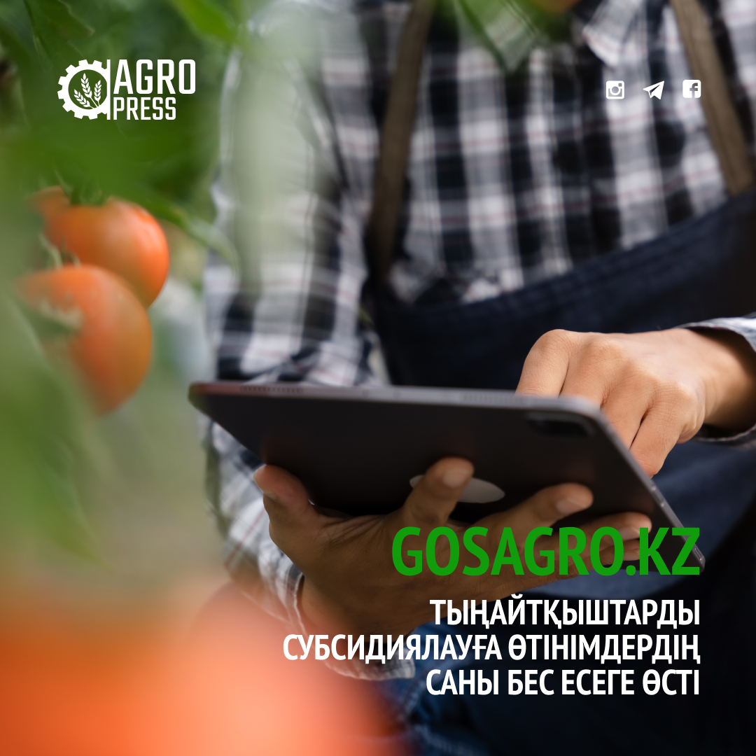 GOSAGRO.KZ: Тыңайтқыштарды субсидиялауға өтінімдердің саны бес есеге өсті