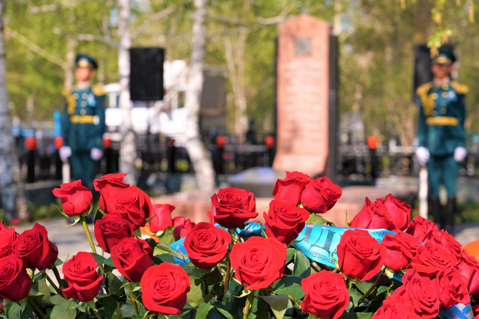 Память павших в годы Великой Отечественной войны солдат почтили в Астане