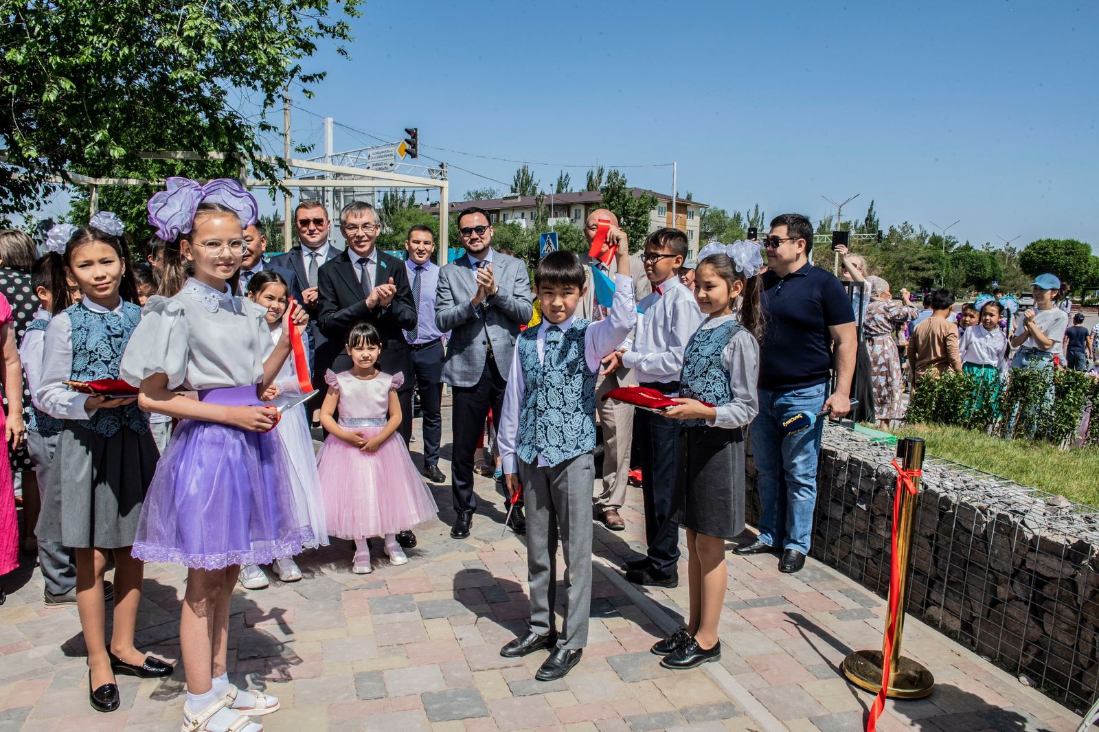 День защиты детей празднуют в Конаеве