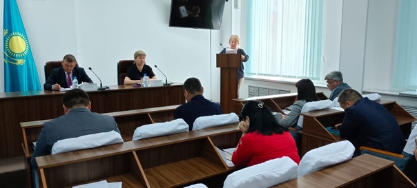 Заседание акимата города Курчатов