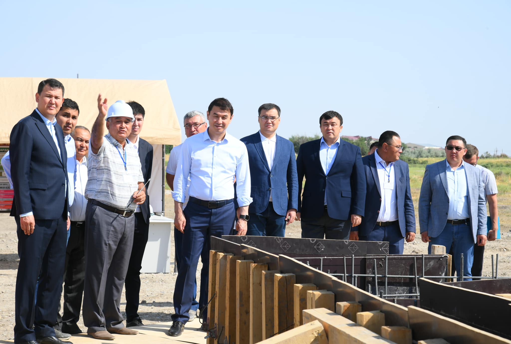 В ТУРКЕСТАНСКОЙ ОБЛАСТИ ДАН СТАРТ СТРОИТЕЛЬСТВУ НОВОГО ЗАВОДА ПО ПЕРЕРАБОТКЕ КУКУРУЗЫ