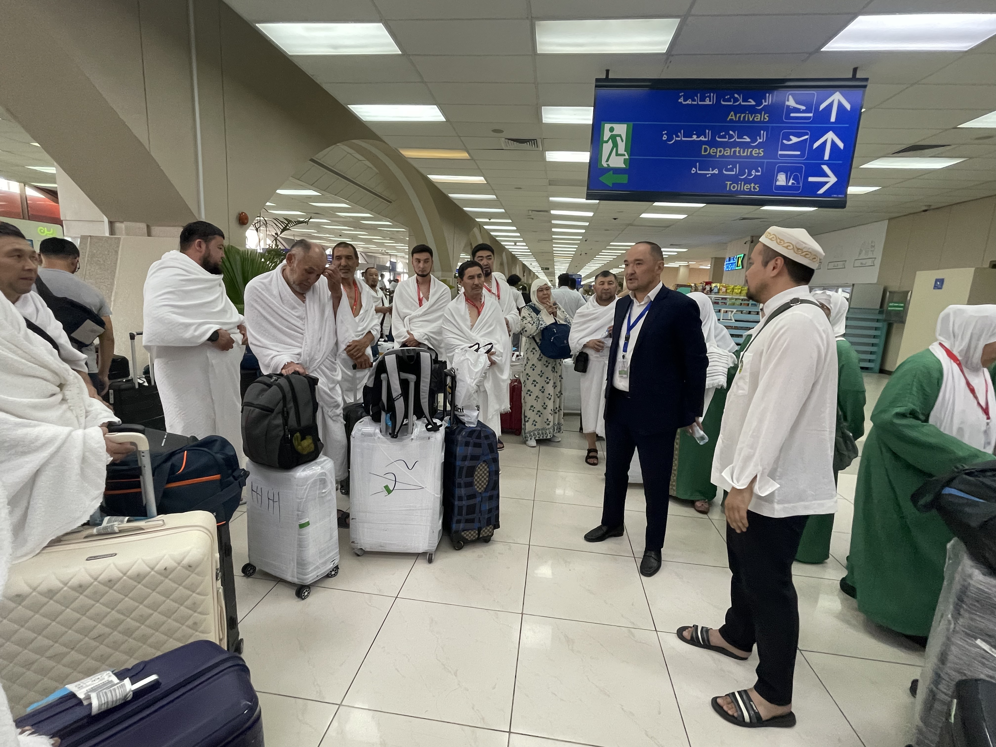 Казахстанские паломники начали прибывать в Королевство Саудовской Аравии для совершения хаджа