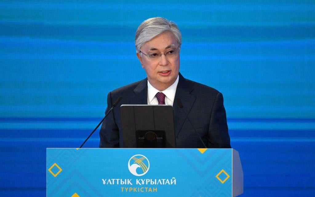 Заседание Национального курултая в Туркестане
