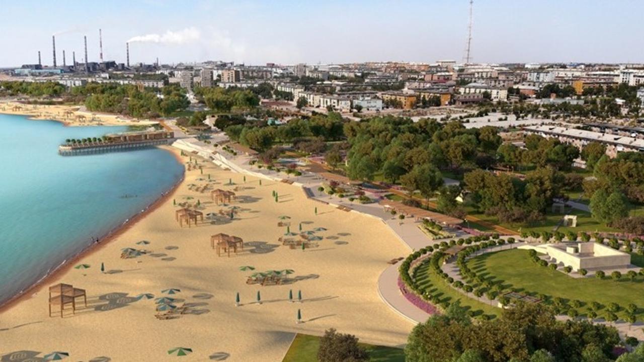 Балхаш караганда карта
