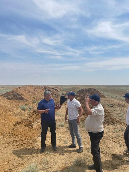 Командировка: аким района встретился с населением отдаленного села
