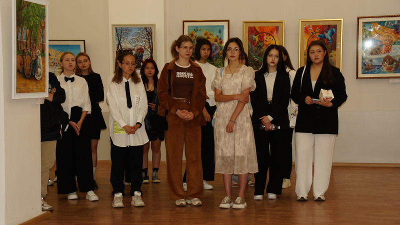 Выставка-итог: Дипломные проекты защитили выпускники карагандинской художественной школы