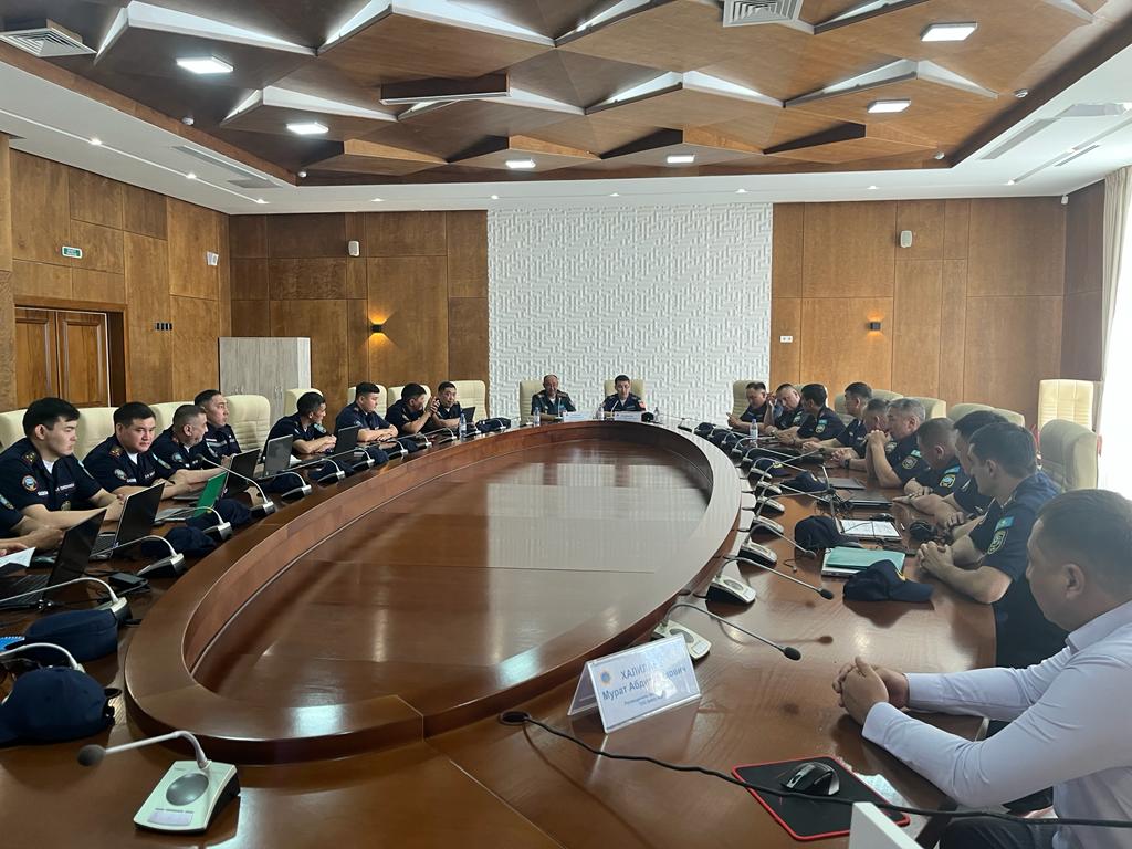 Сотрудники МЧС Республики Казахстан повышают свой потенциал  в области применения инструментов программы «ГИС ЧС»