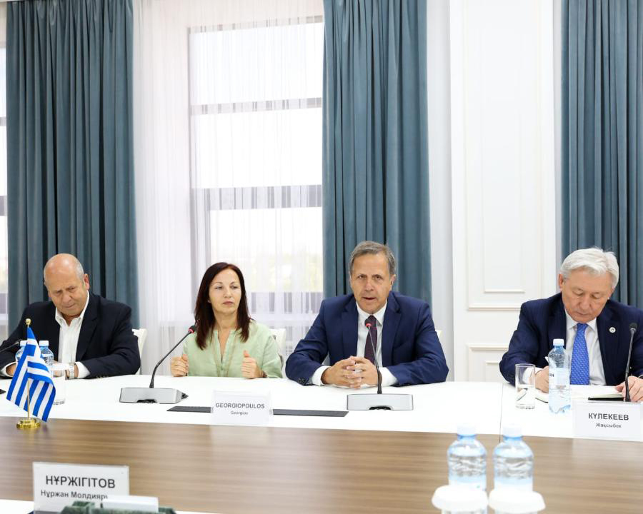 Καζακσταν και Ελλαδα αναπτυξη διαπεριφερειακης συνεργασιας