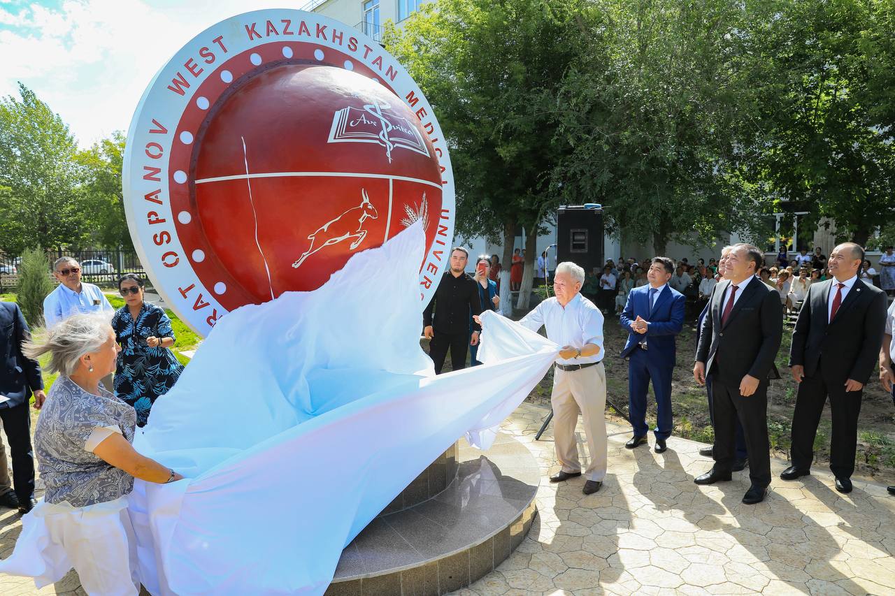 Ақтөбеде Марат Оспанов атындағы БҚМУ аллеясы ашылды