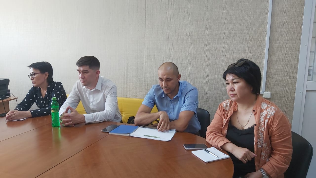 В  рамках акции «Юстиция консультирует Департаментом юстиции Акмолинской области проведён приём граждан в ТОО «Бижан»