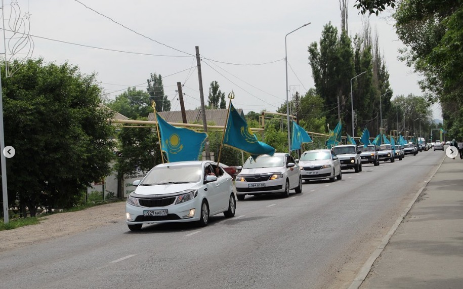 Көксу ауданында Мемлекеттік Рәміздер күні аталып өтті