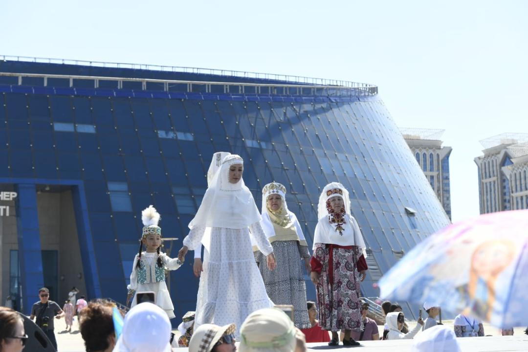Ярмарка ремесленников проходит на площади «Қазақ елі» в Астане