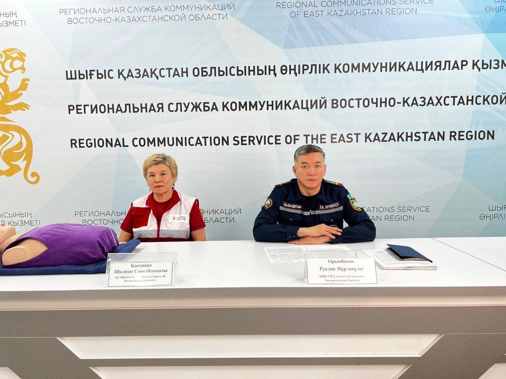 Спасатели ВКО просят население быть бдительными, находясь на водоемах