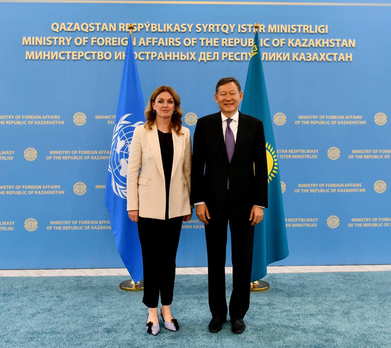 Многоплановое сотрудничество с Программой развития ООН обсудили в МИД Казахстана